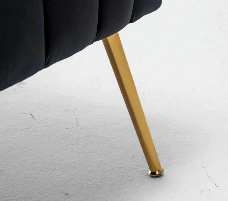 Murrow Velvet Accent Chair