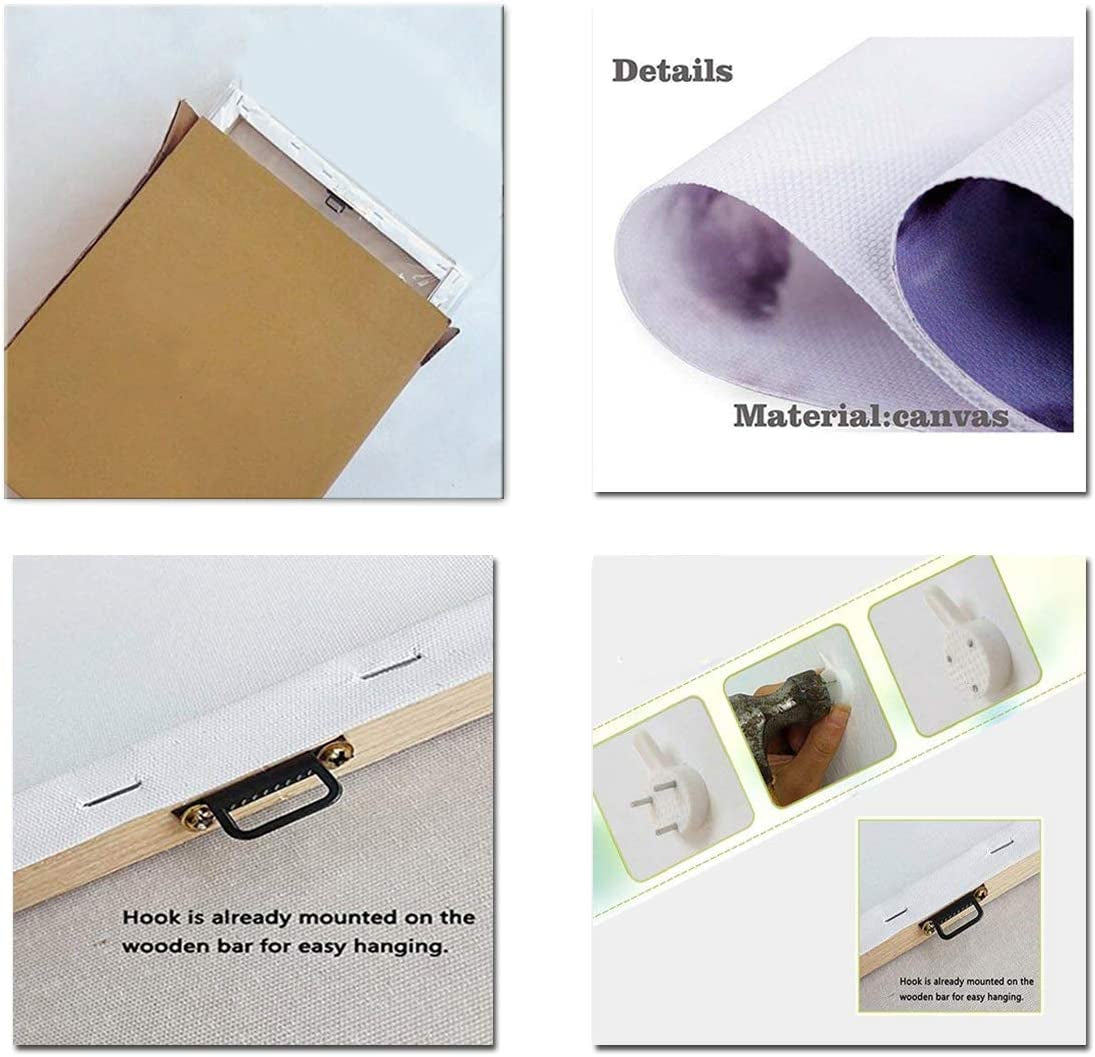 Kitchen Wall Art for Dining Room,Wine Painting Artwork Poster Black White Canvas Yellow Wine in Cups Pictures for Home Decorations