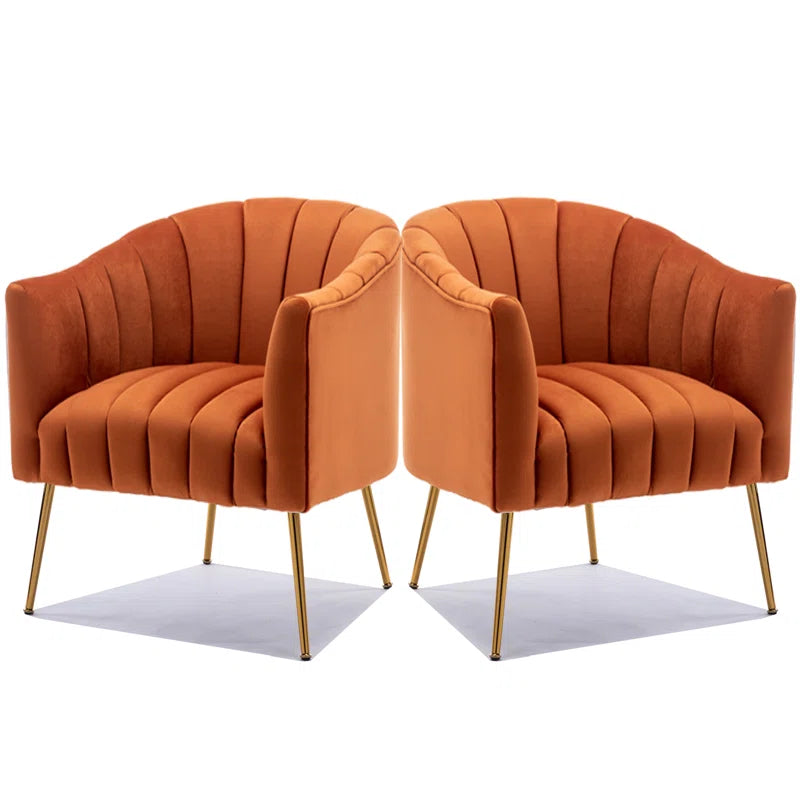 Murrow Velvet Accent Chair