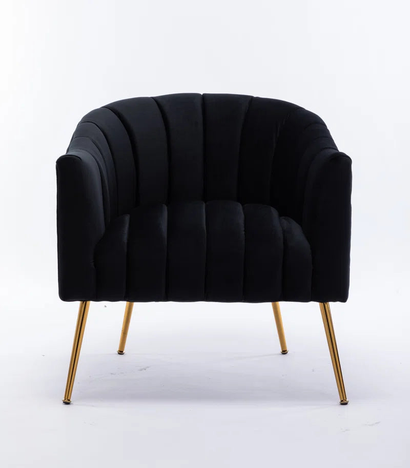Murrow Velvet Accent Chair