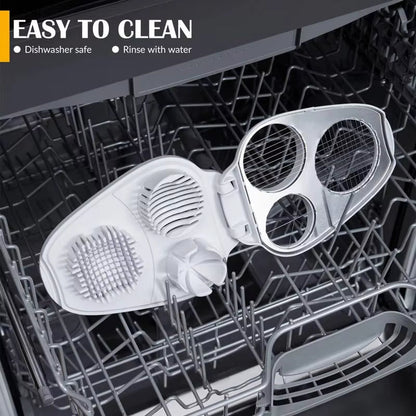 SliceMaster™ 3-in-1 Egg & Veggie Cutter – Precision Slicer for Eggs, Avocados, Fruits & More