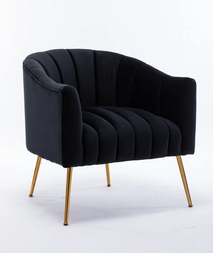 Murrow Velvet Accent Chair