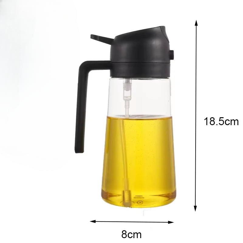 Mistify™ 500ml Olive Oil Spray Bottle – Precision Oil Dispenser for Cooking, Grilling & Baking